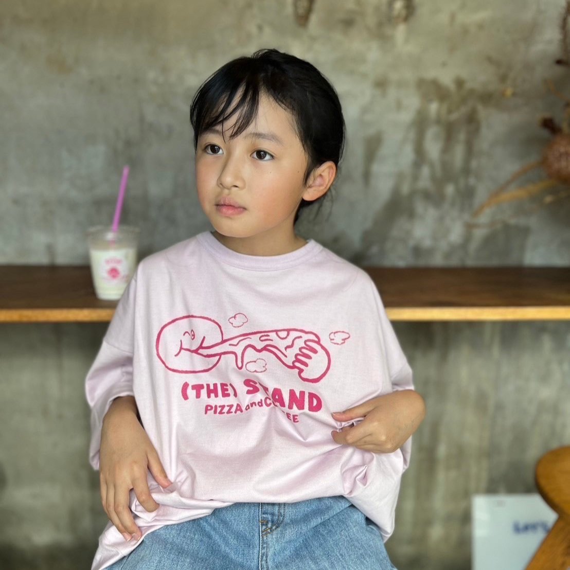 「CHERMEL×(THE)STAND」Supima Cotton S/S Tee ※EC限定発売