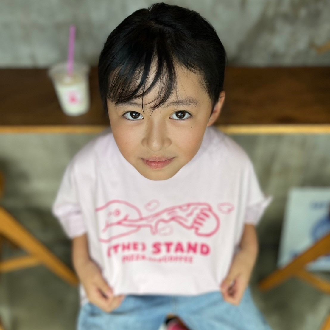 「CHERMEL×(THE)STAND」Supima Cotton S/S Tee ※EC限定発売