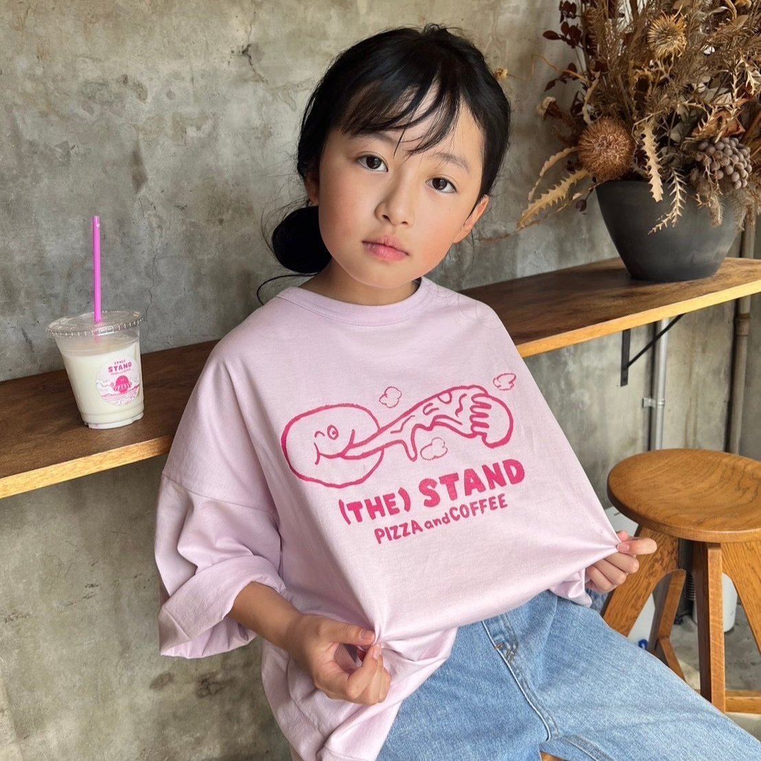 「CHERMEL×(THE)STAND」Supima Cotton S/S Tee ※EC限定発売