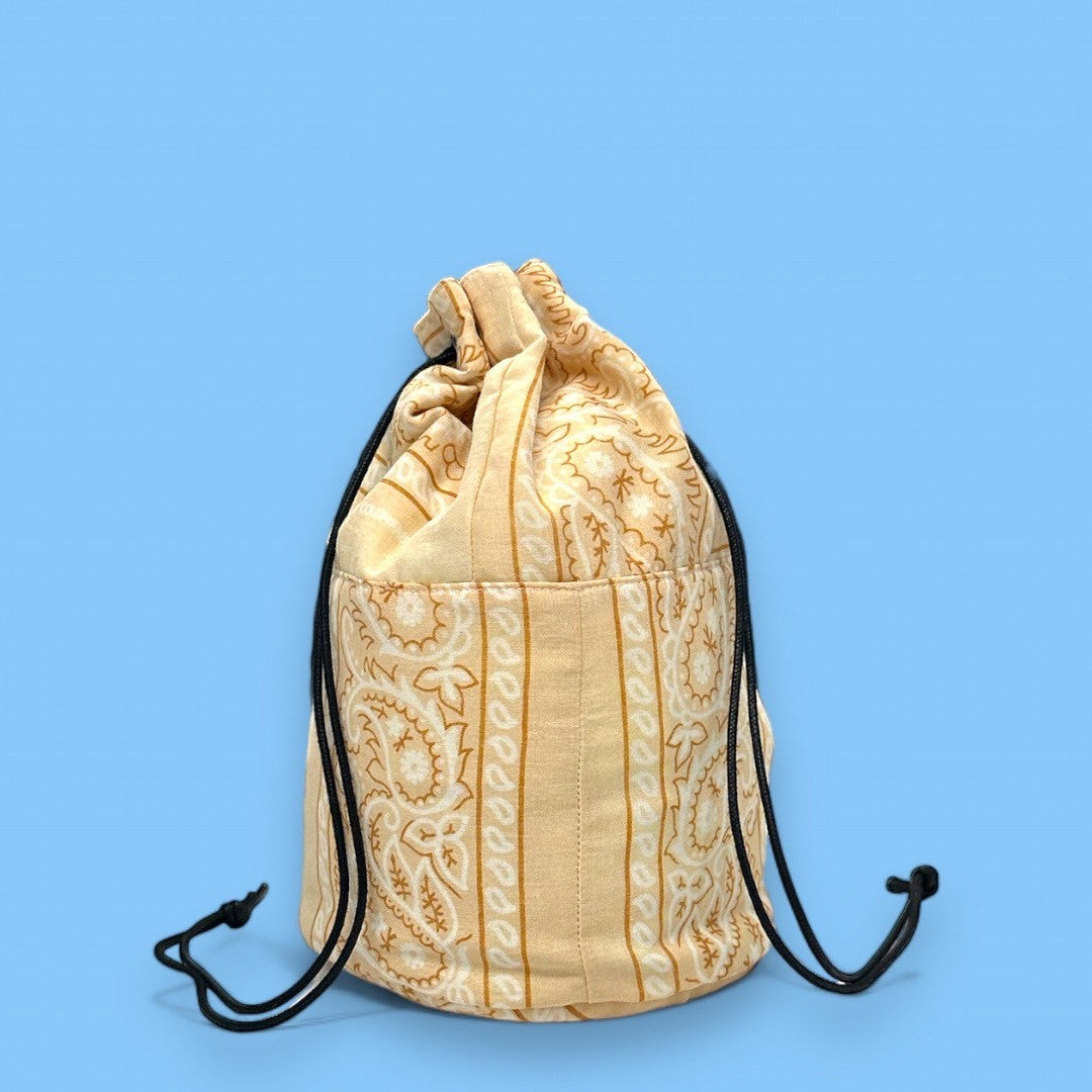BANDANA Remake Bag - BEIGE