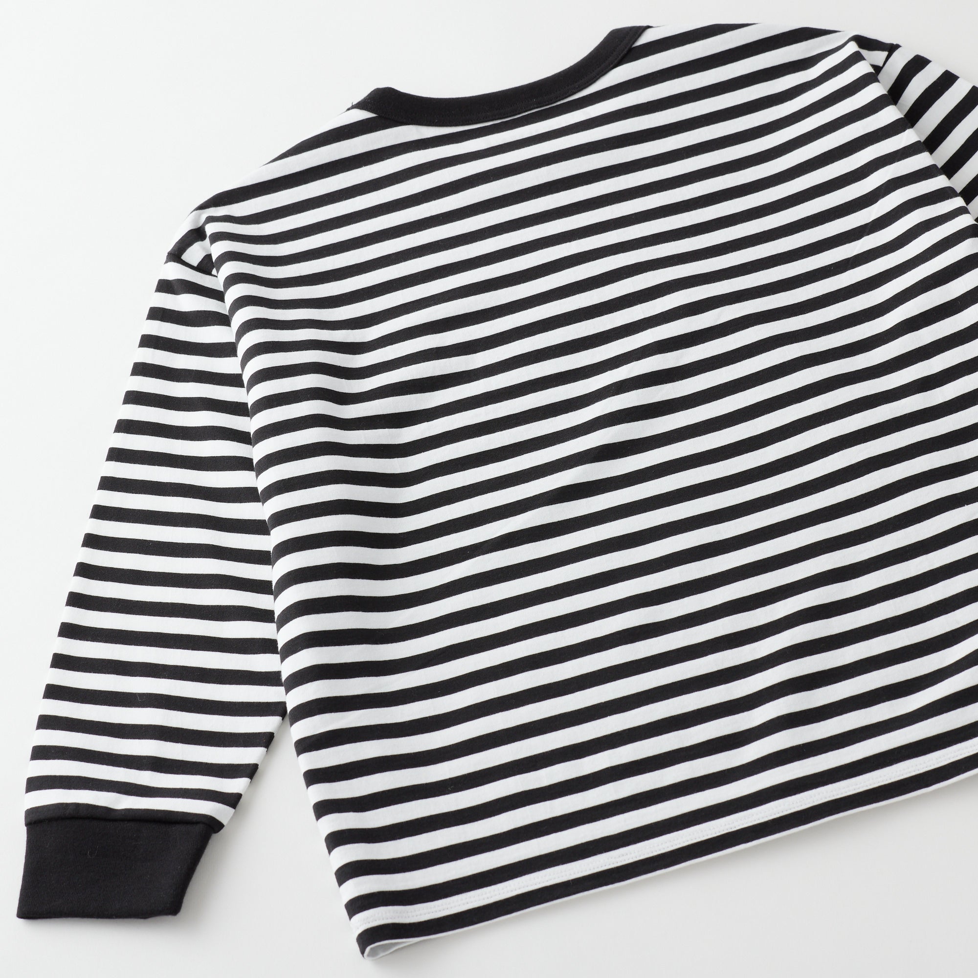 Supima Cotton Border L/S Tee