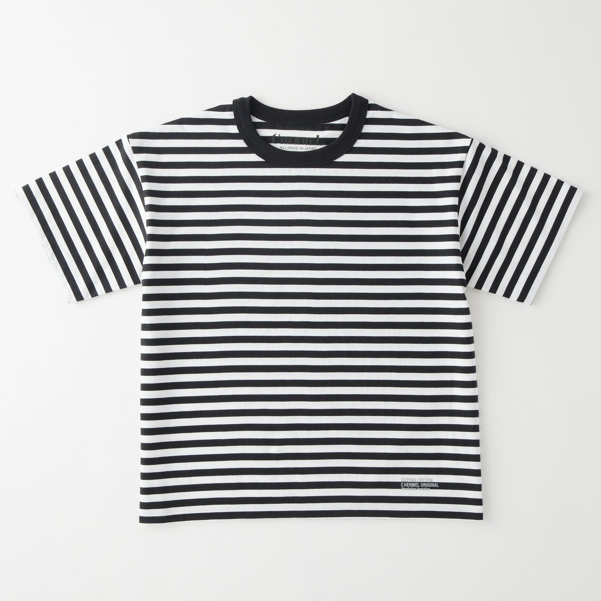 Supima Cotton Border S/S Tee
