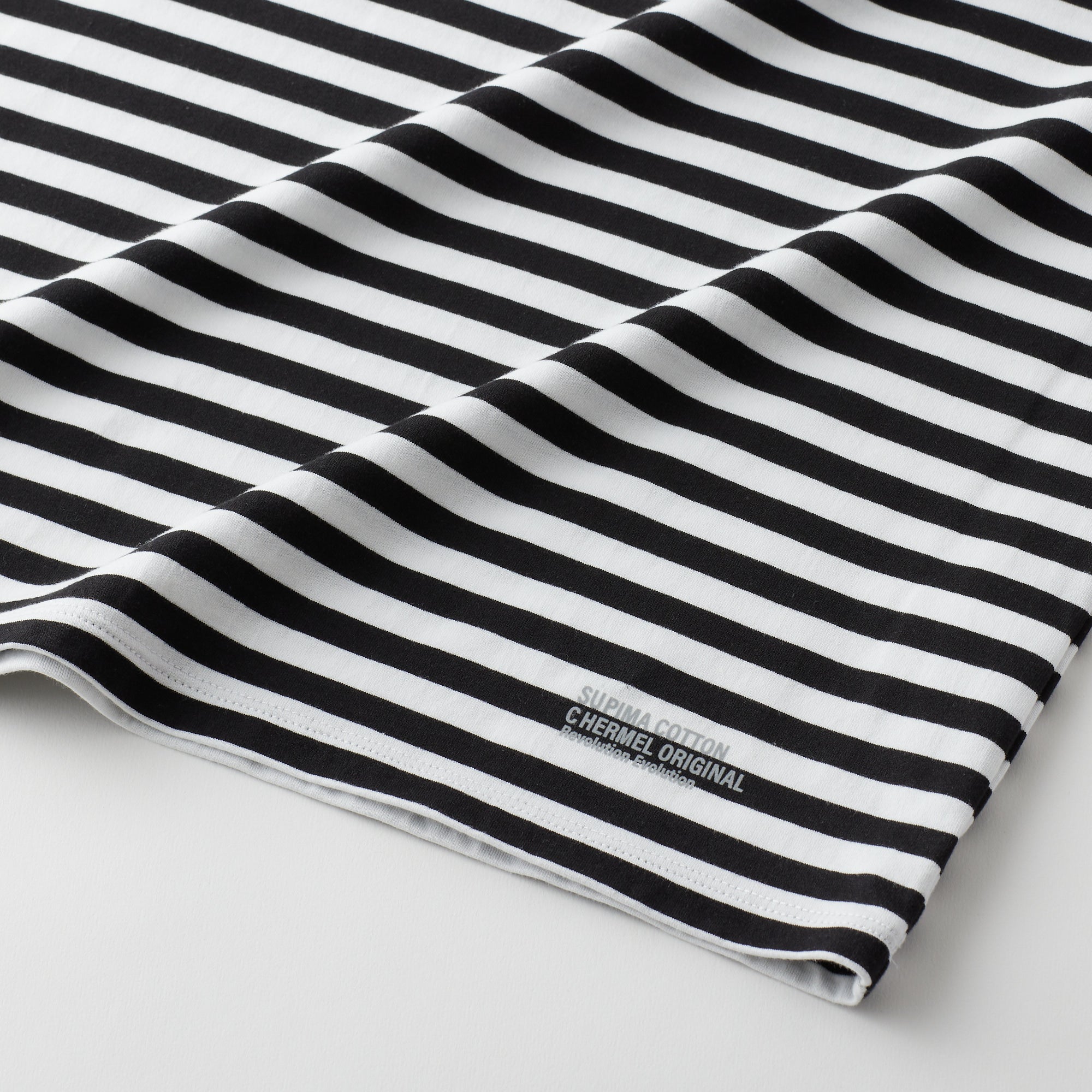 Supima Cotton Border S/S Tee