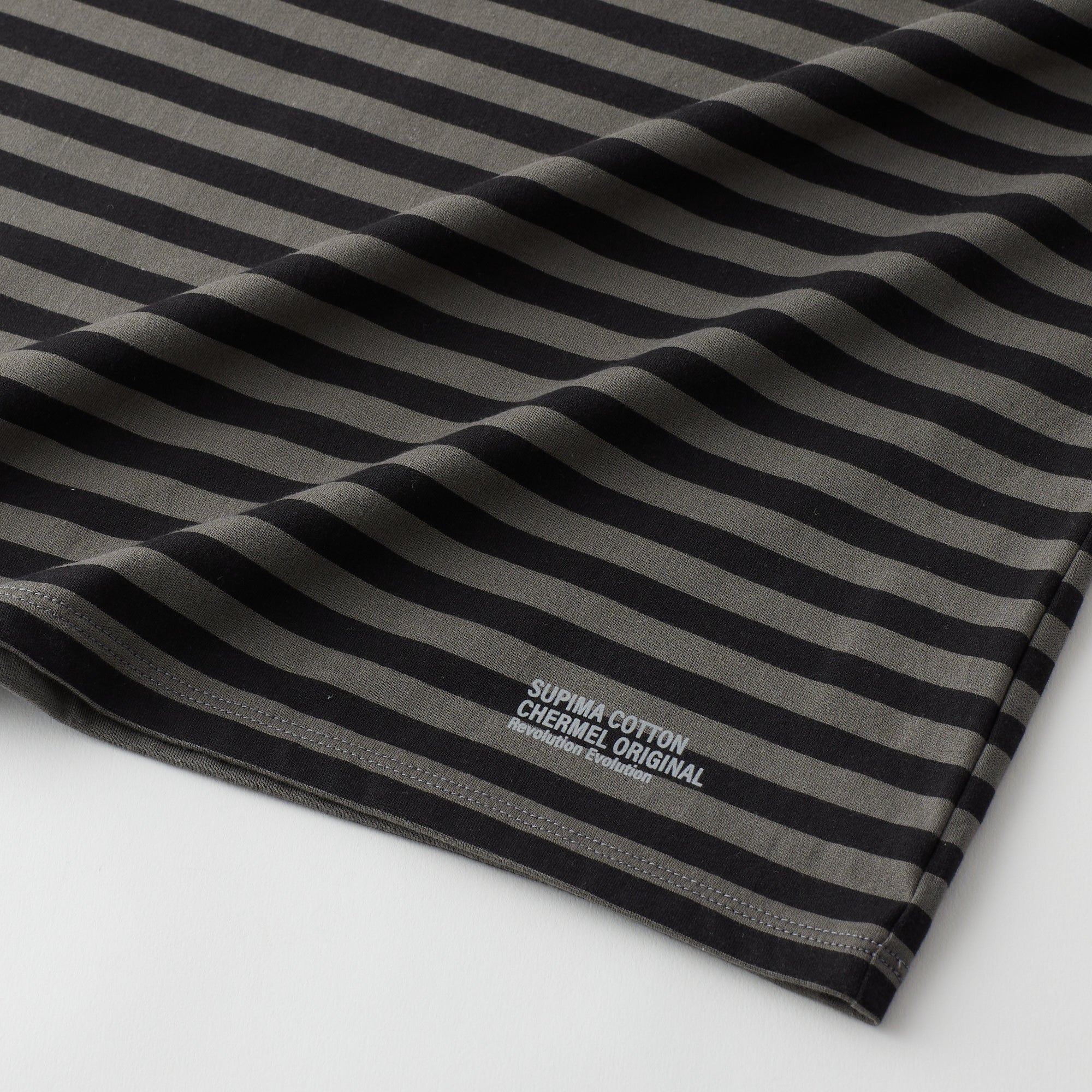 Supima Cotton Border S/S Tee