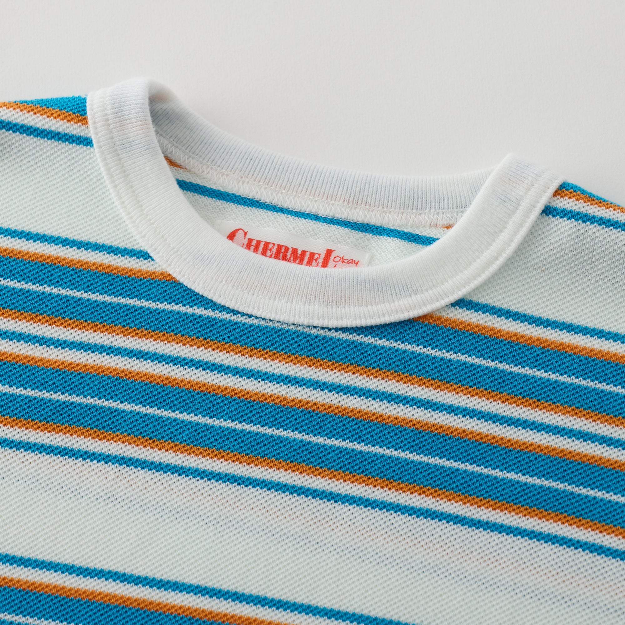 Classic Kanoko Border Wide 3/4 Sleeve