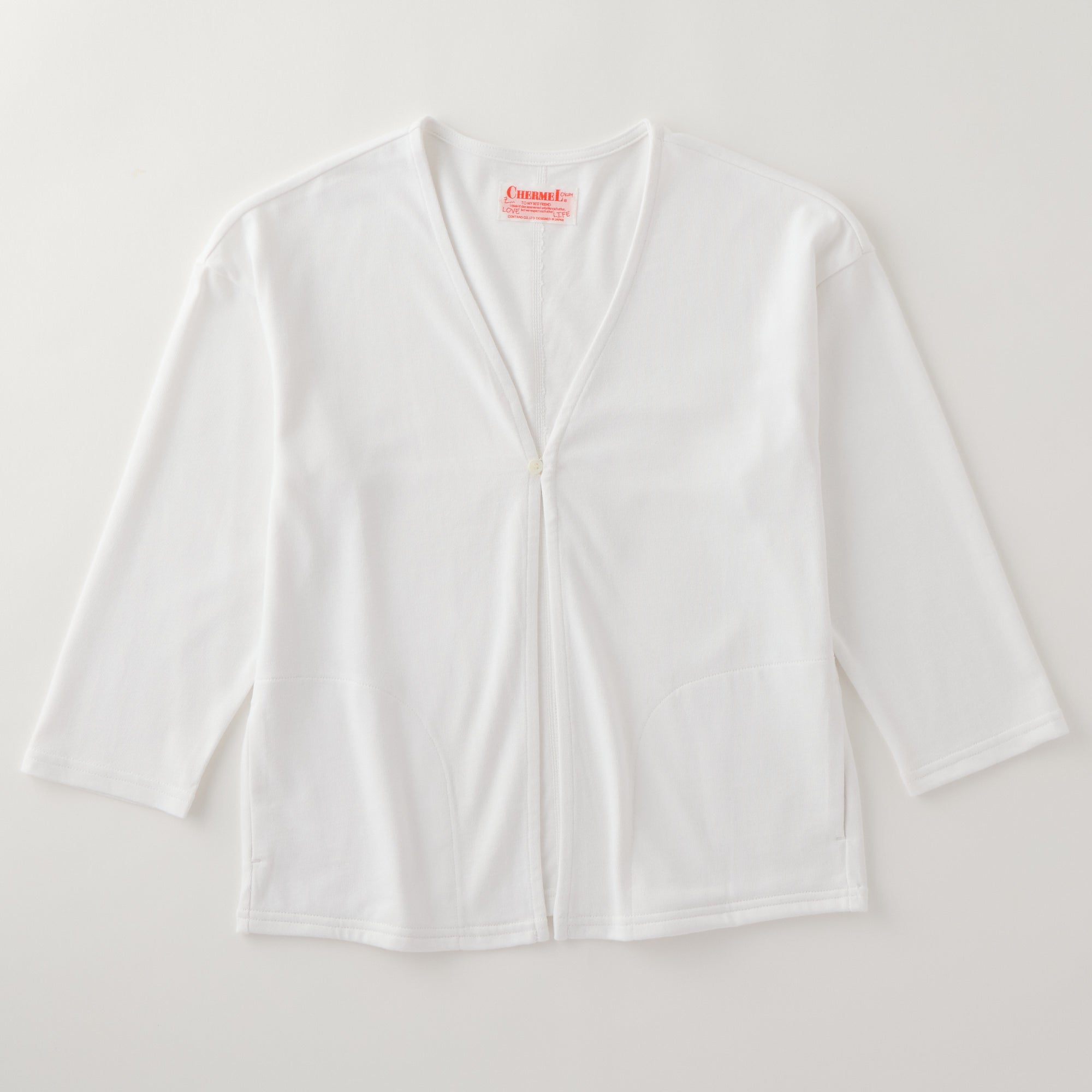 Smooth Rayon NoCollar Jacket