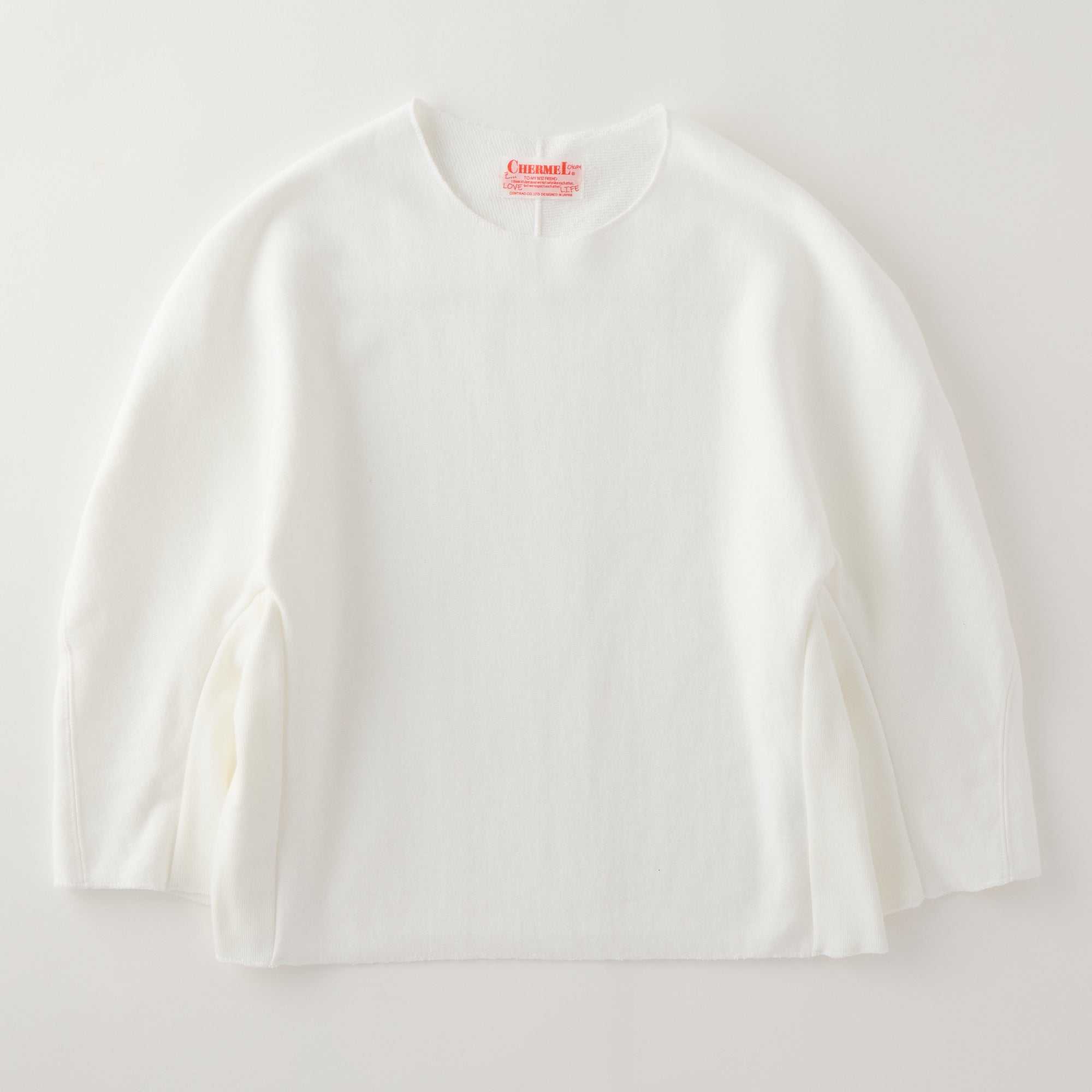 Reverse Weave Cutoff Sweat