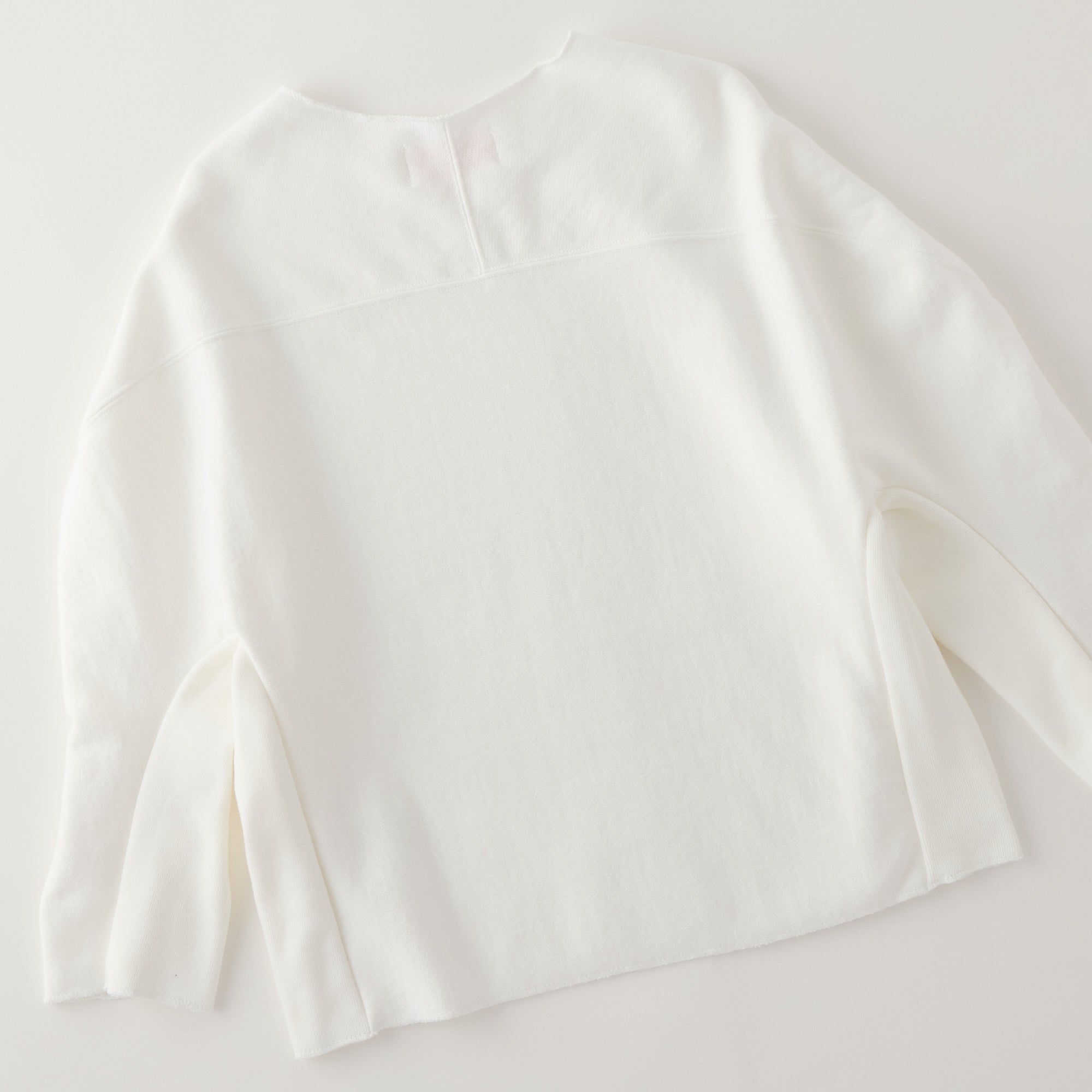 Reverse Weave Cutoff Sweat