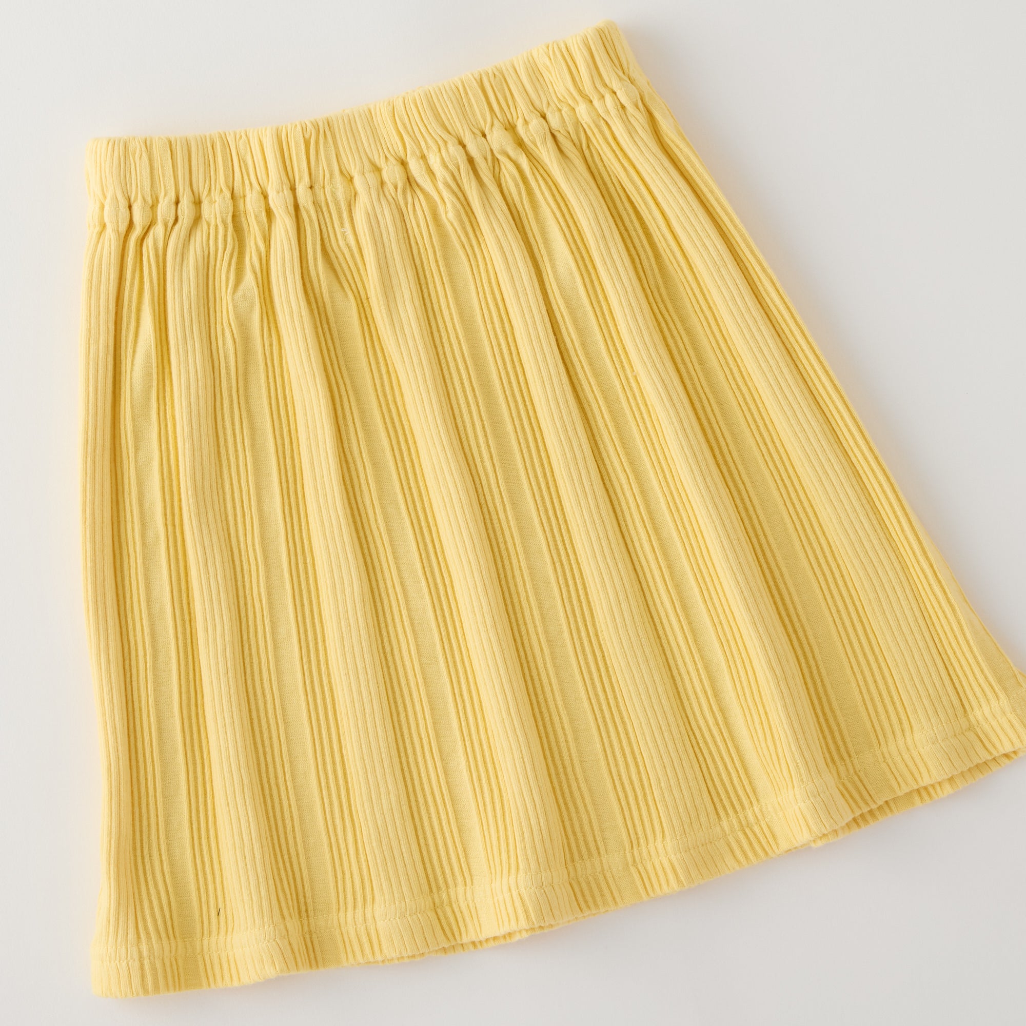 Random Rib Overdyeing Skirt