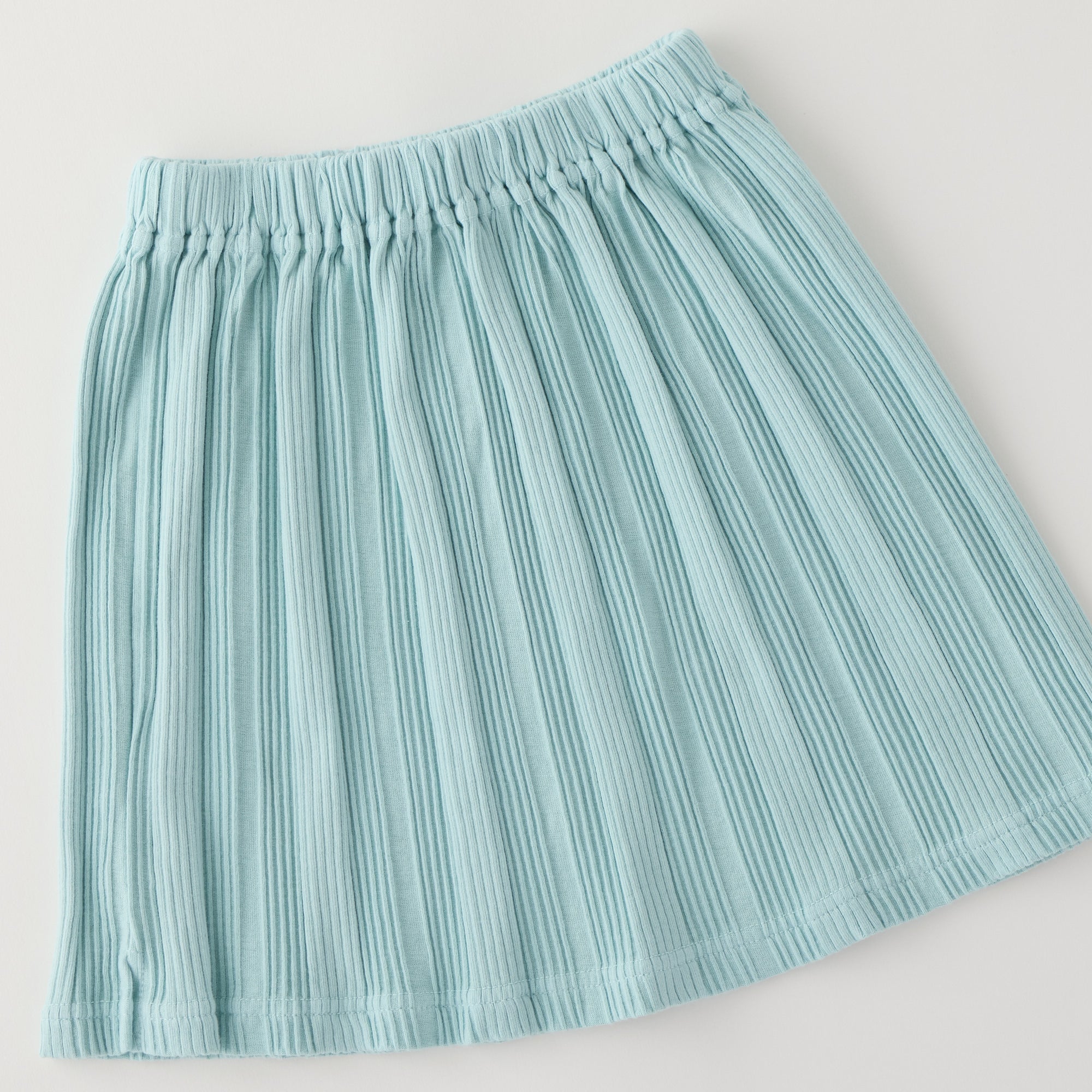 Random Rib Overdyeing Skirt