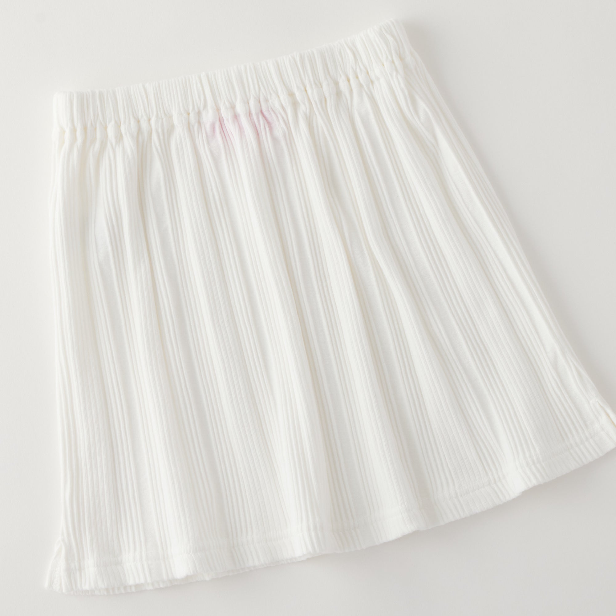 Random Rib Overdyeing Skirt
