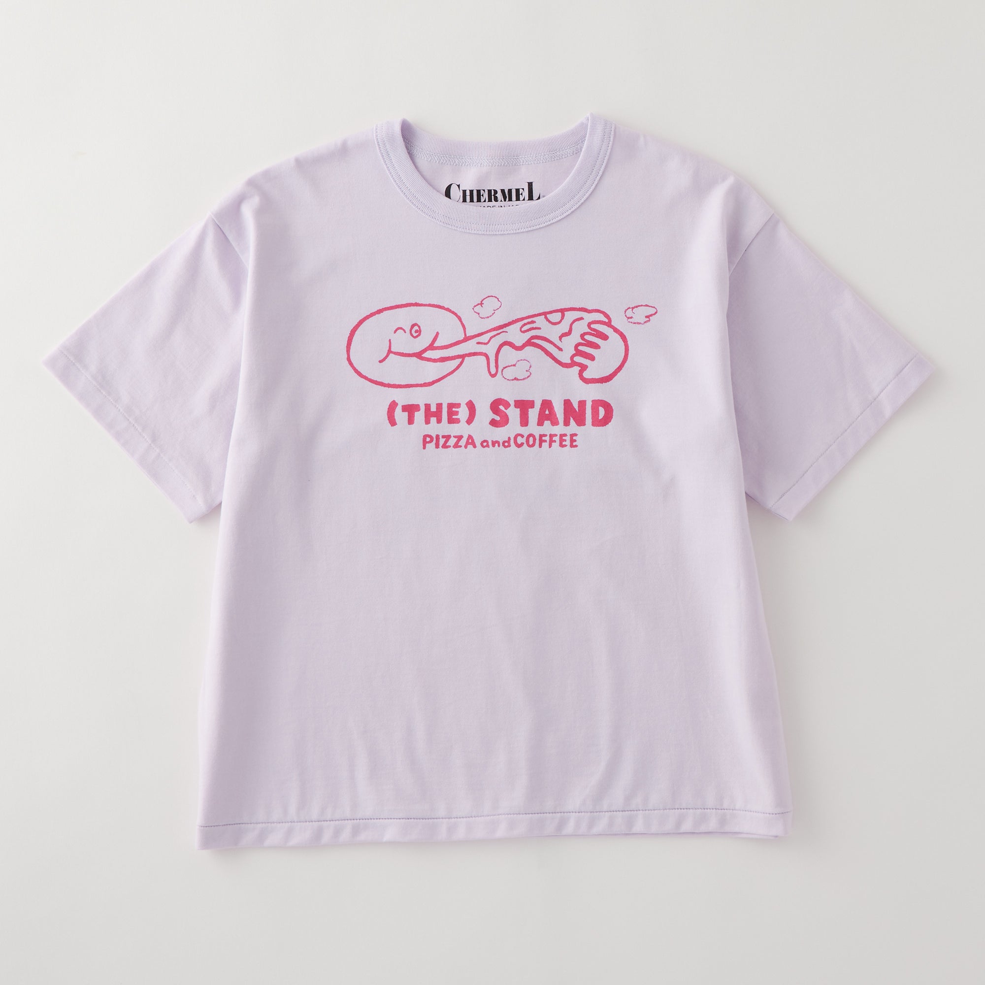 「CHERMEL×(THE)STAND」Supima Cotton S/S Tee ※EC限定発売