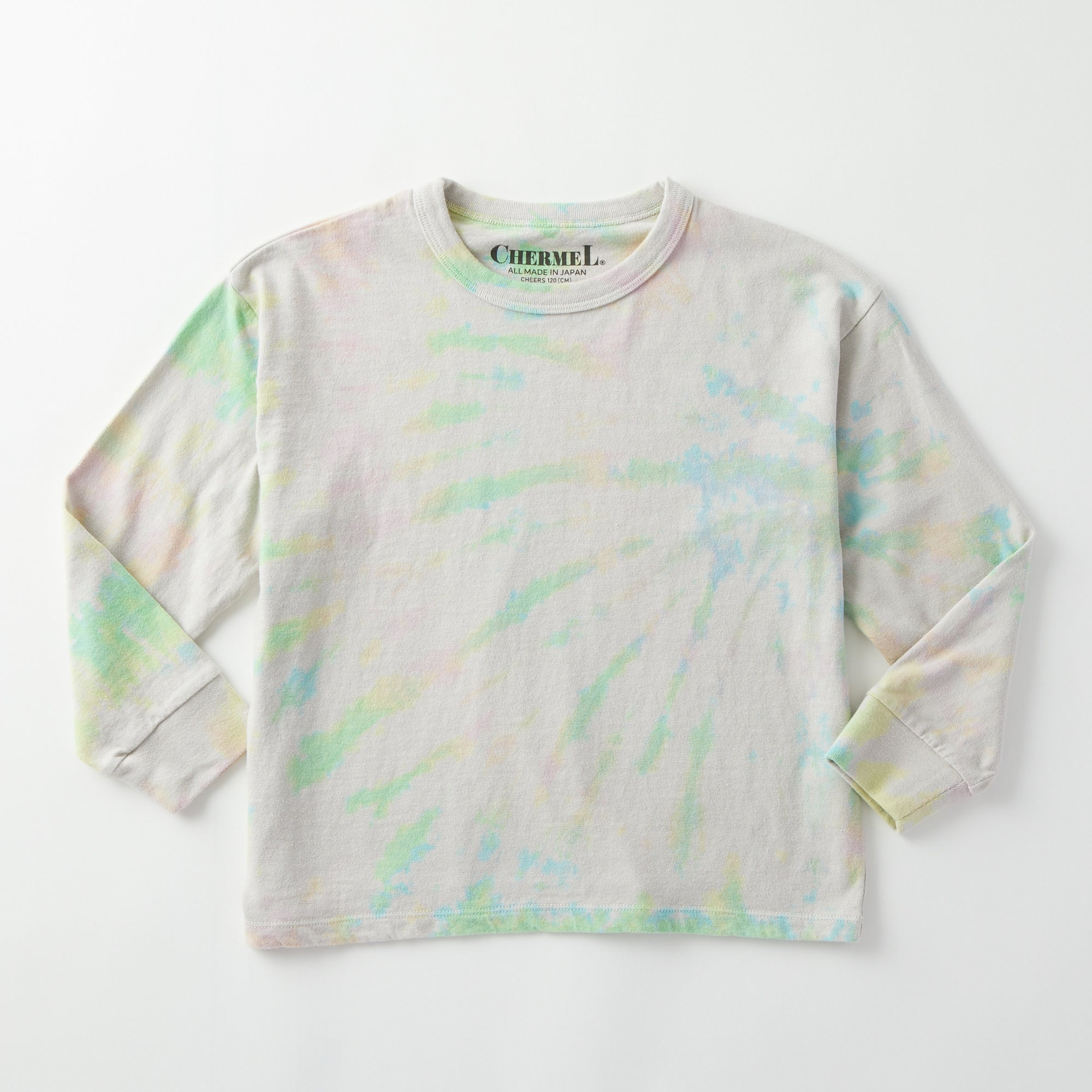 Soft Cotton Wide L/S Tee (Tie-dyeing)