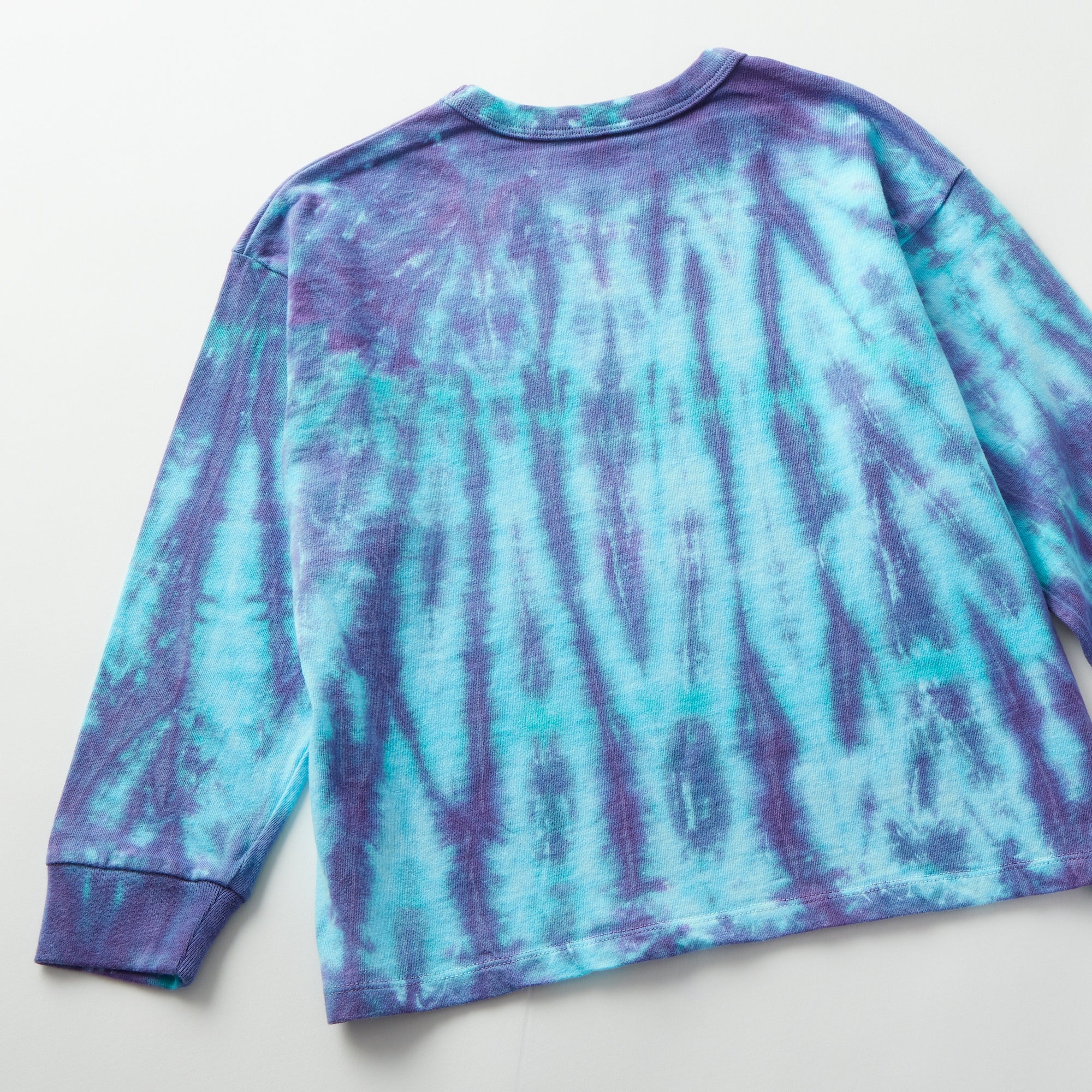 Soft Cotton Wide L/S Tee (Tie-dyeing)