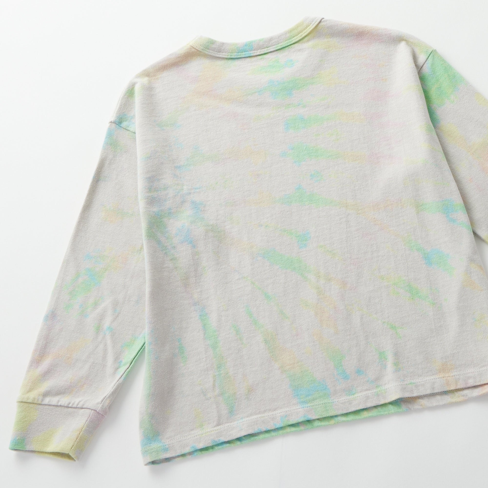 Soft Cotton Wide L/S Tee (Tie-dyeing)