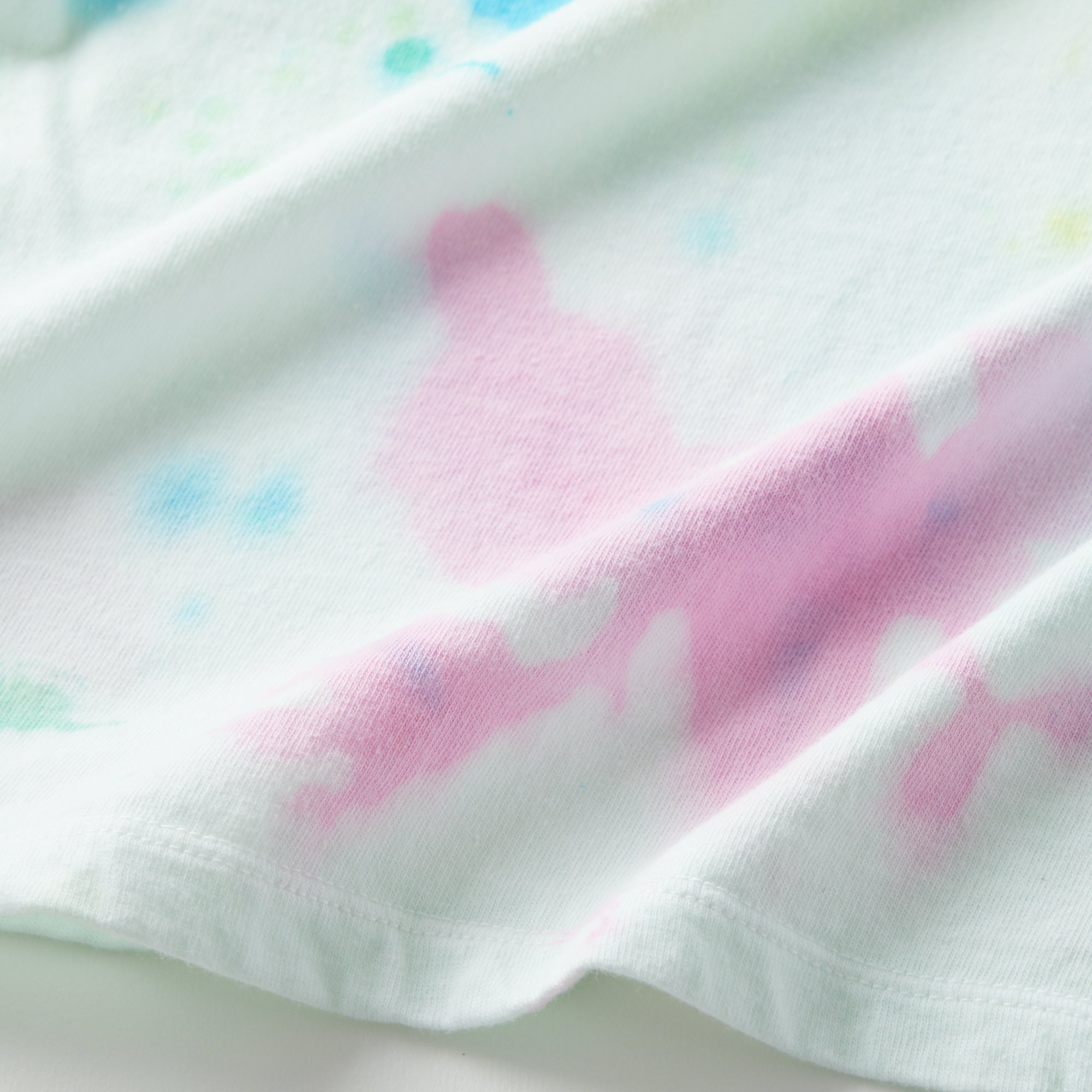 Soft Cotton Wide L/S Tee (Tie-dyeing)