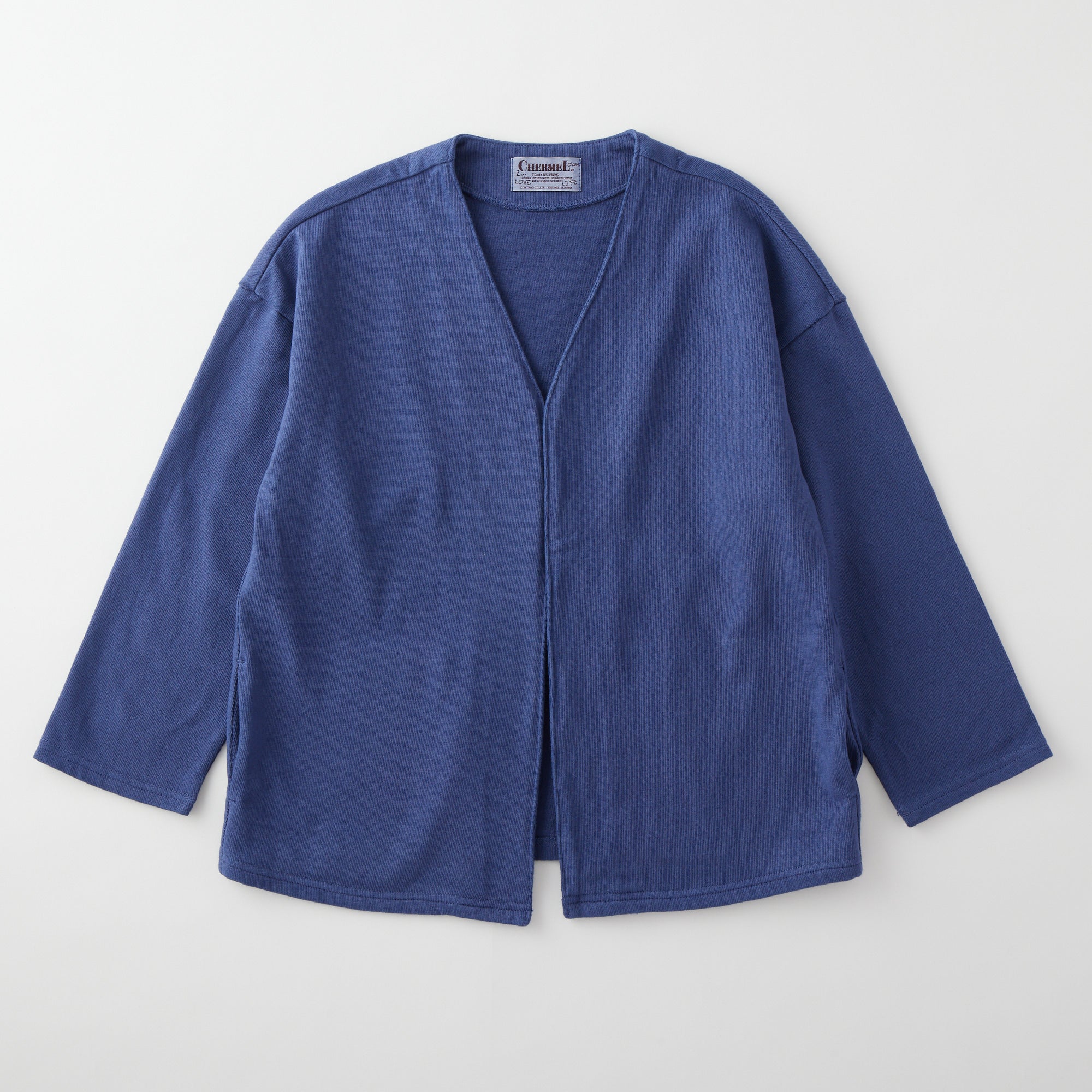 Cotton Nocollar Jacket