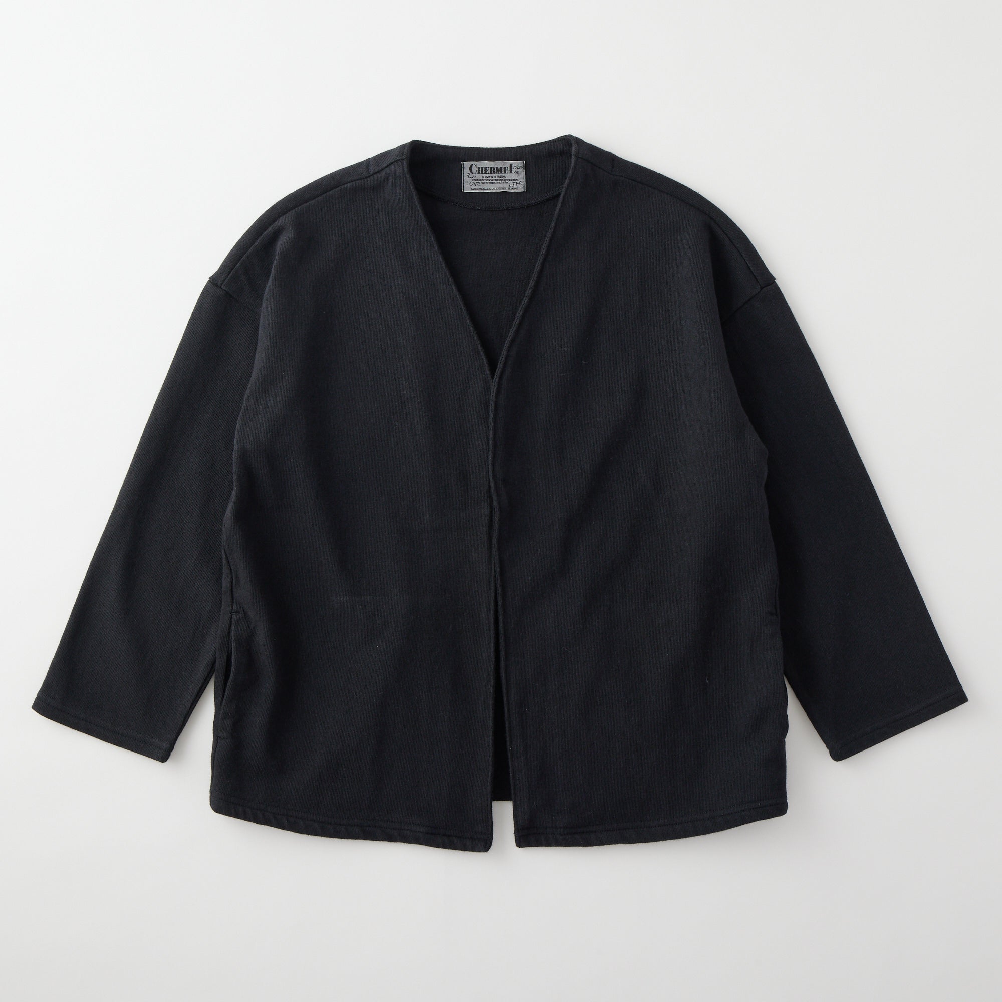 Cotton Nocollar Jacket