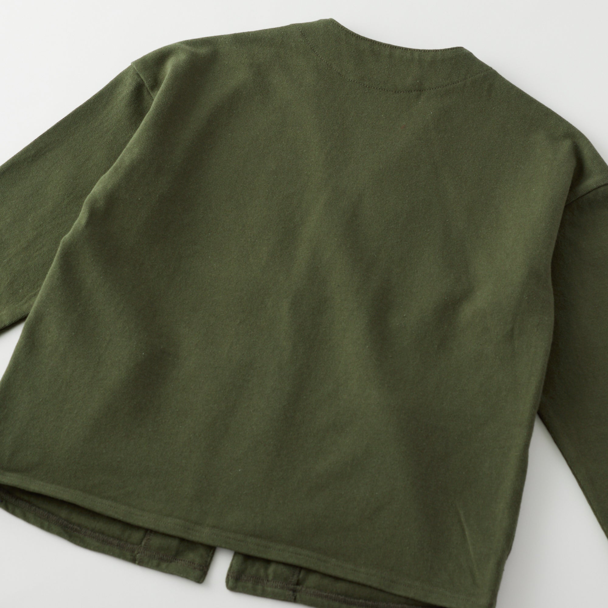Cotton Nocollar Jacket