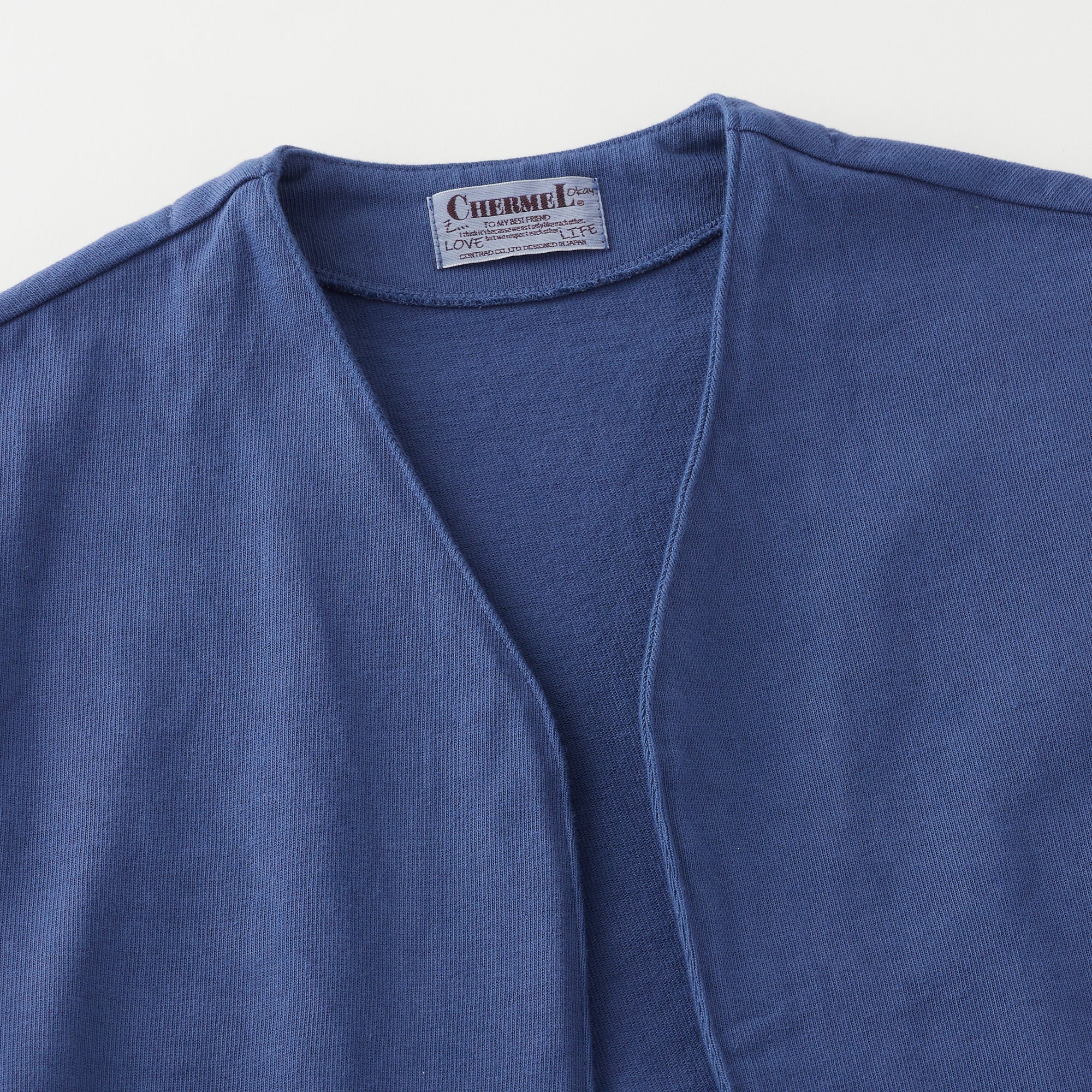 Cotton Nocollar Jacket