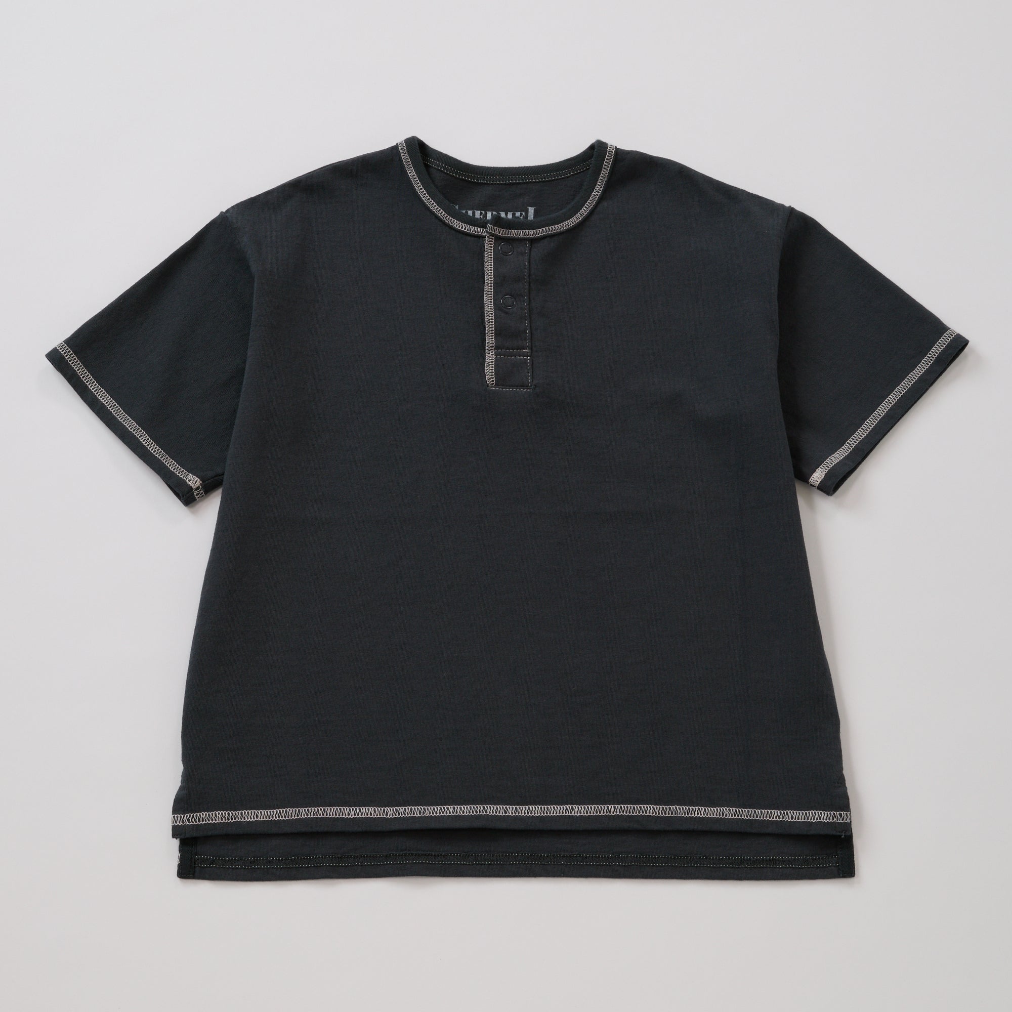 HenleyNeck  S/S Tee