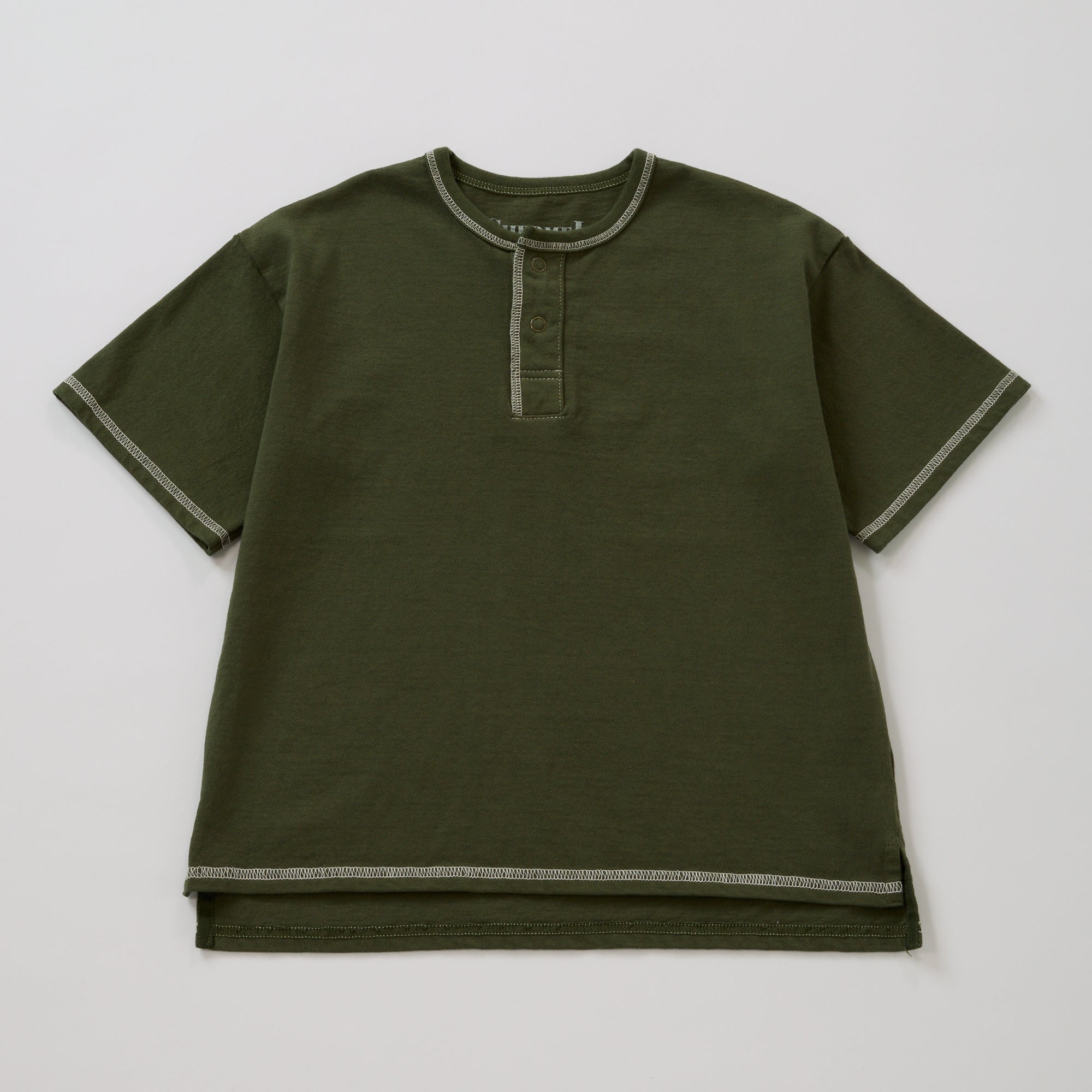 HenleyNeck  S/S Tee